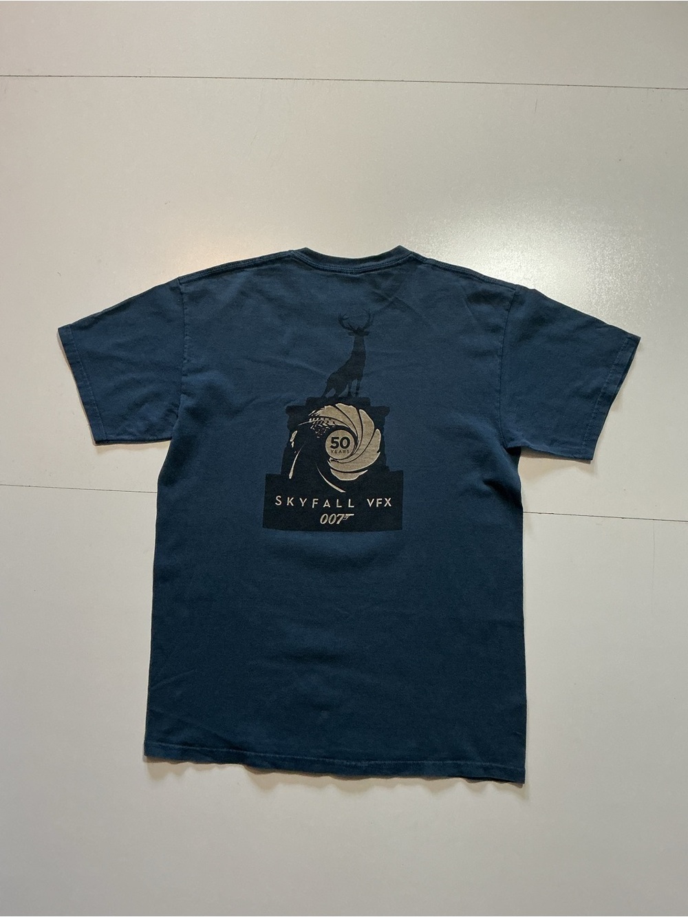 James Bond 007 Skyfall 50th Anniversary Movie Film VFX Graphic T-Shirt